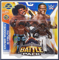 Xavier Woods & R-Truth from WWE Battle Packs - Series 30 manufactured by Mattel [Front]