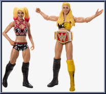 Charlotte Flair / Alexa Bliss from WWE Championship Showdown - Series 12 manufactured by Mattel [Loose]