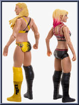 Charlotte Flair / Alexa Bliss from WWE Championship Showdown - Series 12 manufactured by Mattel [Loose]