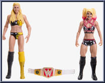 Charlotte Flair / Alexa Bliss from WWE Championship Showdown - Series 12 manufactured by Mattel [Loose]
