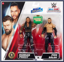 Damian Priest & Finn Balor from WWE Championship Showdown - Series 20 manufactured by Mattel [Front]