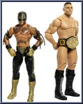 Gunther vs Rey Mysterio from WWE Championship Showdown - Series 17 manufactured by Mattel [Loose]