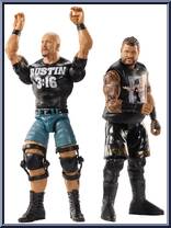 Kevin Owens vs Stone Cold Steve Austin Action Figure