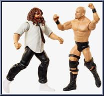 Mankind vs Stone Cold Steve Austin from WWE Championship Showdown - Series  5 manufactured by Mattel [Loose]