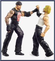 Undertaker vs Jeff Hardy from WWE Championship Showdown - Series  1 manufactured by Mattel [Loose]