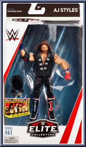 AJ Styles from WWE Elite Collection - Series  61 manufactured by Mattel [Front]