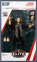 Aiden English (Black / White Scarf) from WWE Elite Collection - Series  65 manufactured by Mattel [Front]