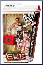 Alberto Del Rio from WWE Elite Collection - Series  14 manufactured by Mattel [Front]