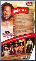 Booker T from WWE Elite Collection - Wrestlemania 36 manufactured by Mattel [Back]