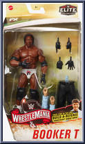 Booker T from WWE Elite Collection - Wrestlemania 36 manufactured by Mattel [Front]