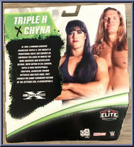 Chyna / Triple H (DX) from WWE Elite Collection - 2-Packs manufactured by Mattel [Back]