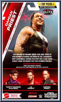 Damian Priest from WWE Elite Collection - Top Picks - 2025 manufactured by Mattel [Back]