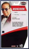 Gorilla Monsoon from WWE Elite Collection - Exclusives manufactured by Mattel [Back]