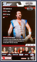 Jake the Snake Roberts from WWE Elite Collection - Greatest Hits - 2022 manufactured by Mattel [Back]