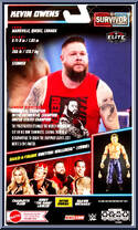 Kevin Owens from WWE Elite Collection - Survivor Series - 2023 manufactured by Mattel [Back]