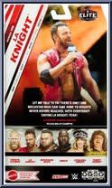 LA Knight from WWE Elite Collection - Series 108 manufactured by Mattel [Back]