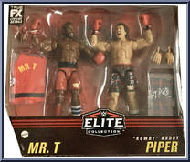Mr. T / Rowdy Roddy Piper from WWE Elite Collection - 2-Packs manufactured by Mattel [Front]
