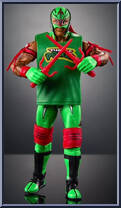 Rey Mysterio / Raphael from WWE Elite Collection - Teenage Mutant Ninja Turtles manufactured by Mattel [Loose]