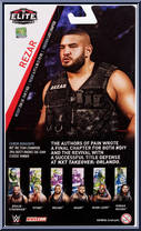 Rezar from WWE Elite Collection - Series  62 manufactured by Mattel [Back]