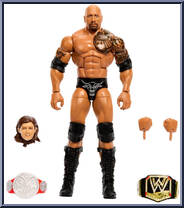 Rock from WWE Elite Collection - Wrestlemania - 2024 manufactured by Mattel [Loose]