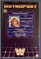 Shawn Michaels from WWE Elite Collection - RetroFest manufactured by Mattel [Back]
