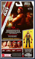 Stevie Ray (Chase) from WWE Elite Collection - Monday Night War - Series 3 manufactured by Mattel [Back]