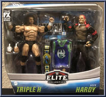 Triple H / Jeff Hardy from WWE Elite Collection - 2-Packs manufactured by Mattel [Front]