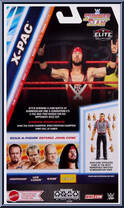 X-Pac from WWE Elite Collection - SummerSlam - Series 5 manufactured by Mattel [Back]