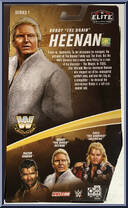 Bobby Heenan from WWE Elite Collection - Legends - Series  7 manufactured by Mattel [Back]