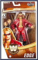 Edge (Red Pants) from WWE Elite Collection - Legends - Series 14 manufactured by Mattel [Front]