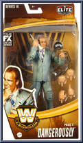 Paul E. Dangerously from WWE Elite Collection - Legends - Series 18 manufactured by Mattel [Front]
