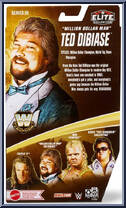 Ted DiBiase (Blue Suit) from WWE Elite Collection - Legends - Series 20 manufactured by Mattel [Back]