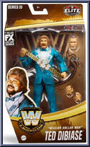 Ted DiBiase (Blue Suit) from WWE Elite Collection - Legends - Series 20 manufactured by Mattel [Front]