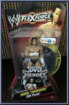 CM Punk from WWE Flex Force - DVD Heroes manufactured by Mattel [Front]