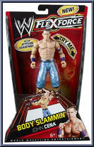 John Cena from WWE Flex Force - Red Card manufactured by Mattel [Front]