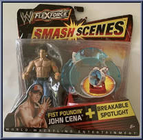 John Cena from WWE Flex Force - Smash Scenes manufactured by Mattel [Front]
