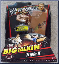 Triple H from WWE Flex Force - Big Talkin' manufactured by Mattel [Front]