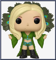 Charlotte Flair (Green) from WWE - Pop! Vinyl Figures manufactured by Funko [Loose]