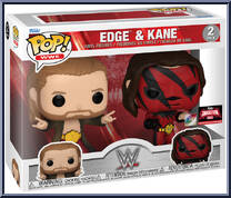 Edge / Kane from WWE - Pop! Sets manufactured by Funko [Front]