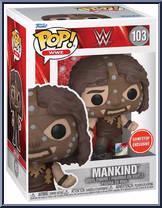 Mankind (Lunchbox Bundle) from WWE - Pop! Vinyl Figures manufactured by Funko [Front]