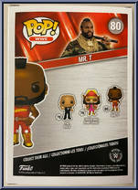 Mr. T from WWE - Pop! Vinyl Figures manufactured by Funko [Back]