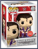 Razor Ramon (Purple Clothes) (Metallic) from WWE - Pop! Vinyl Figures manufactured by Funko [Front]