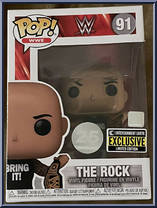 Rock (with Belt) from WWE - Pop! Vinyl Figures manufactured by Funko [Front]