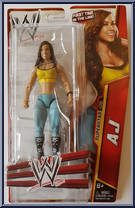 AJ Lee from WWE - Series  24 manufactured by Mattel [Front]