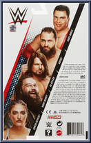 AJ Styles from WWE - Series  95 manufactured by Mattel [Back]