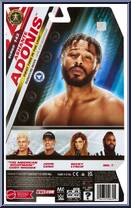 Ashante Adonis from WWE - Series 143 manufactured by Mattel [Back]