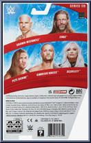 Shawn Michaels from WWE - Series 120 manufactured by Mattel [Back]