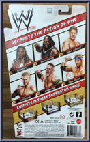 Chris Jericho from WWE - Series  22 manufactured by Mattel [Back]