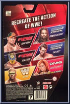 Becky Lynch (NXT) from WWE - Series  62 manufactured by Mattel [Back]