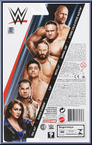 TJP from WWE - Series  79 manufactured by Mattel [Back]
